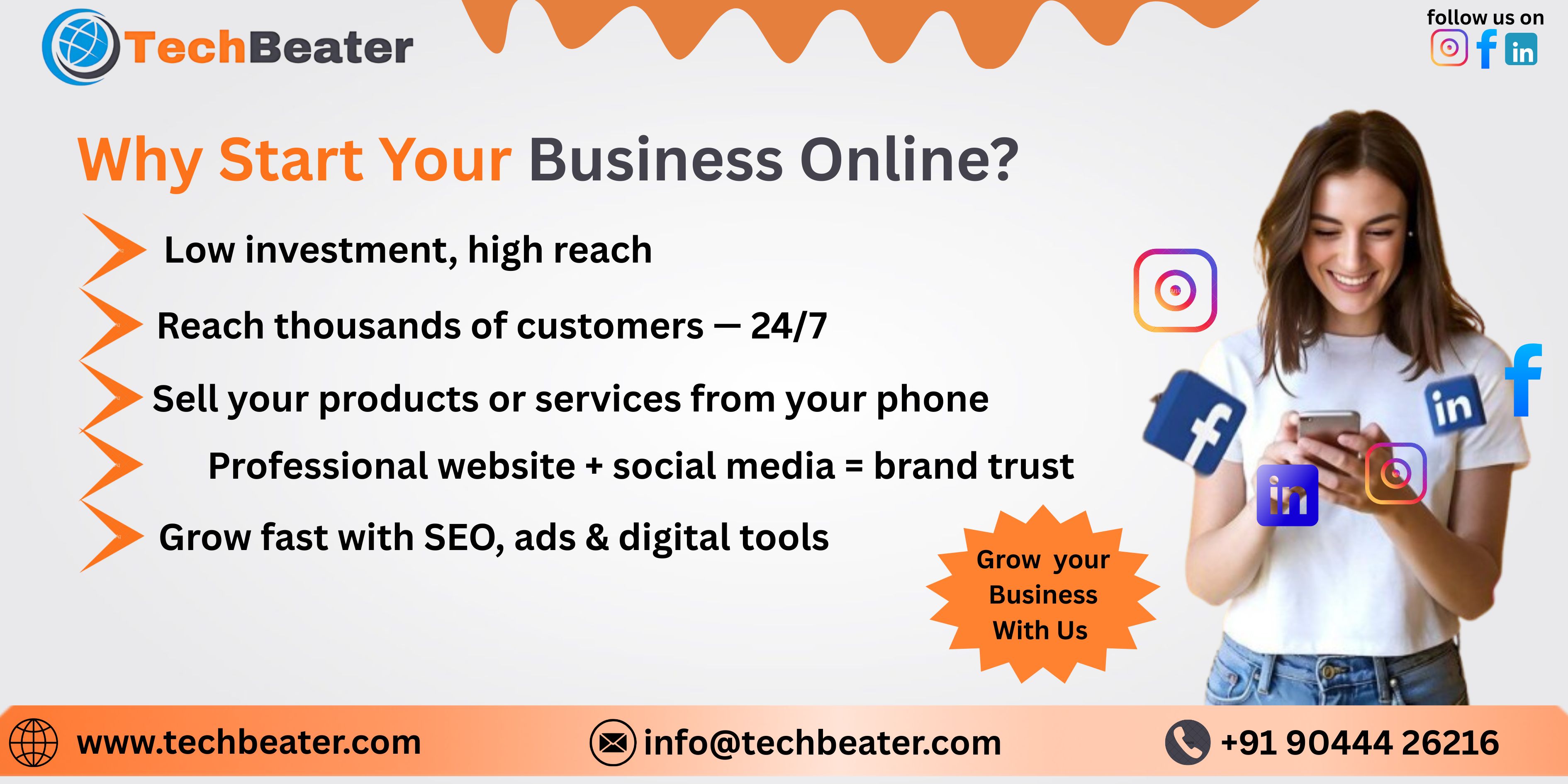  Start Your Business Online — The Smart Way with TechBetter